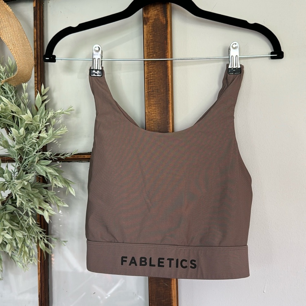 Fabletics Brown Sports Bra